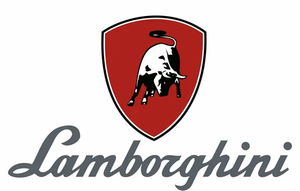 Background, Lamborghini, logos, bull