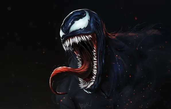 Picture Language, Teeth, Art, Comics, MARVEL, Concept Art, Venom, Venom