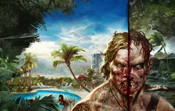 Picture Zombie, Art, Game, Dead Island Definitive Edition, TheVideoGamegallery.com