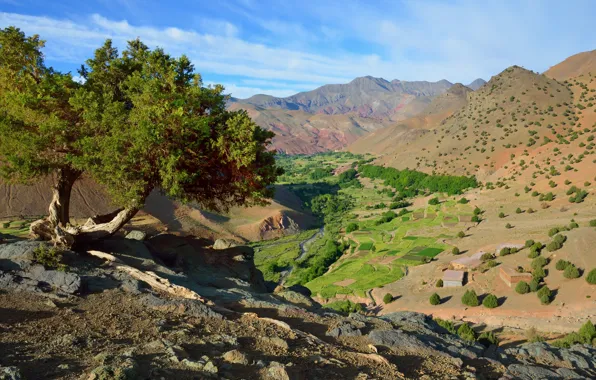 Picture mountains, Africa, Morocco