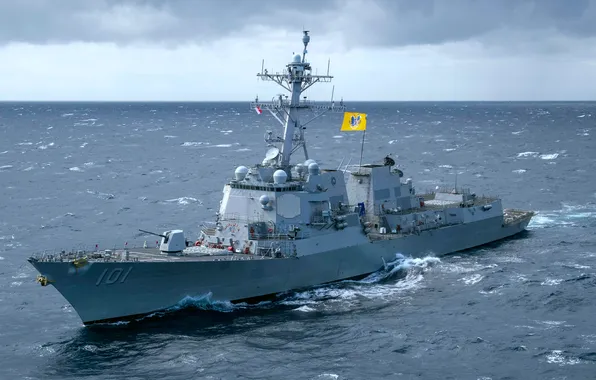 Destroyer, US NAVY, DDG-101, USS Gridley