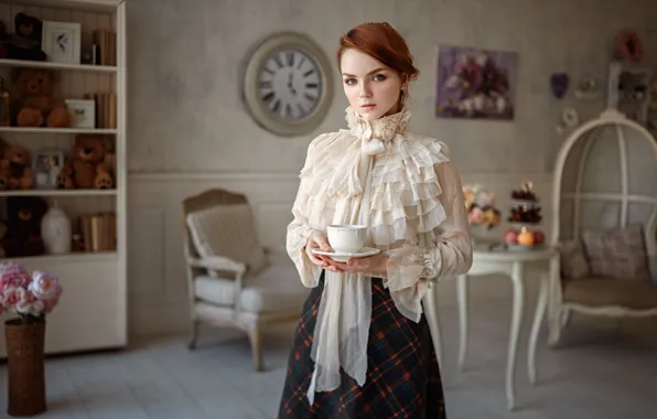Wallpaper look, girl, portrait, George Chernyadev, Georgy Chernyadyev ...
