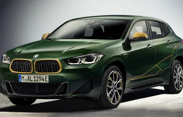 BMW, BMW X2, 2022, Edition GoldPlay