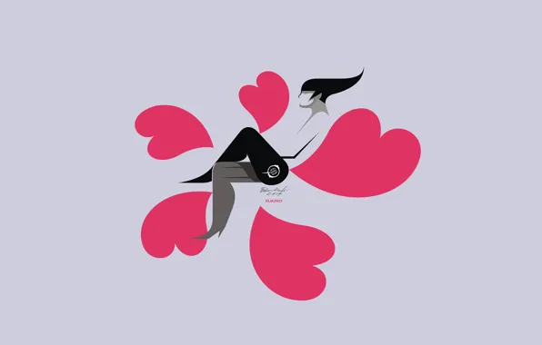 Vector, love, digital, art, hearts, radic, zelko, bfvrp