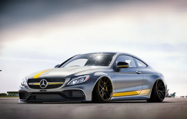 Auto, Machine, Grey, Mercedes, AMG, C63, Transport & Vehicles, Mercedes C63