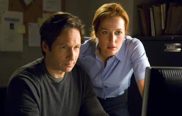 Picture the film, The X-Files, David Duchovny, Gillian Anderson, I want to believe, Classified material, I …