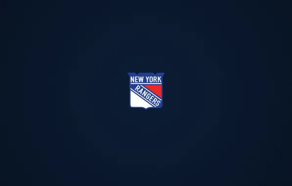 Logo, hockey, NHL, New York Rangers, New York Rangers, metropolitan division, Eastern Conference