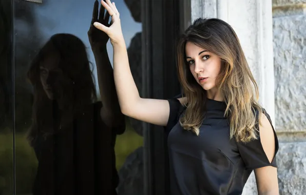 Picture look, face, model, hair, Saula