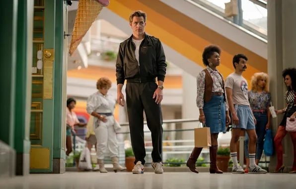 The film, frame, Chris Pine, comic, Chris Pine, DC Comics, Wonder Woman 1984, Wonder woman: …