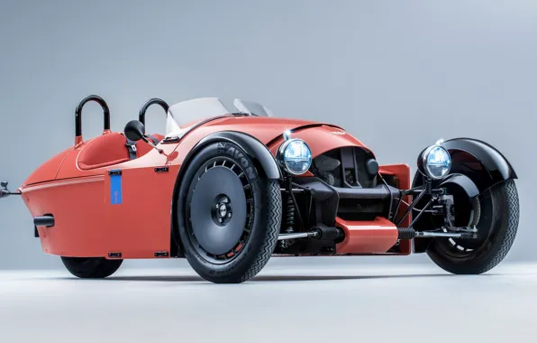 Picture Morgan, Morgan Super 3, tricycle roadster