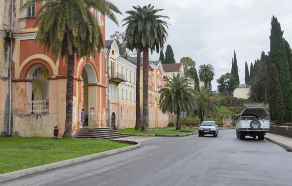 The monastery, Abkhazia, New Athos
