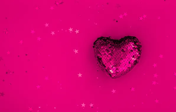 Winter, love, holiday, heart, Shine, Christmas, New year, heart