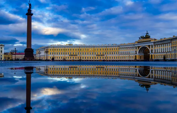 Russia, Peter, Saint Petersburg, Palace square, St. Petersburg