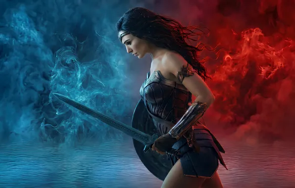 Picture Wonder Woman, film, She Carries Peace In One Hand