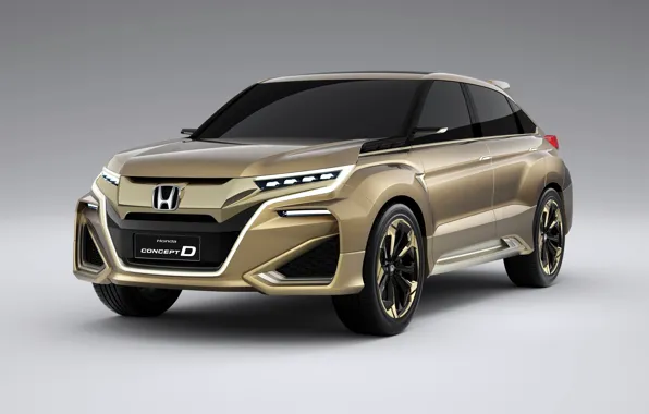 The concept, Honda, Honda, 2015, Concept D