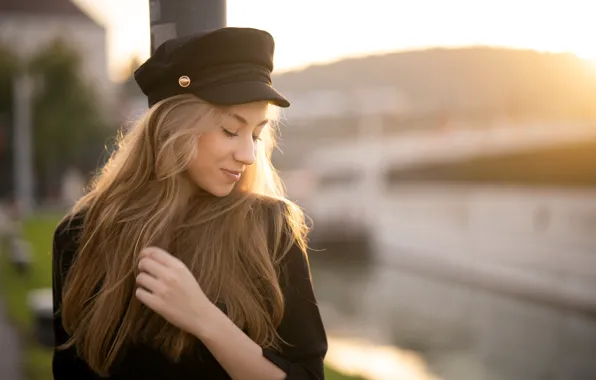 Picture girl, portrait, Angelica