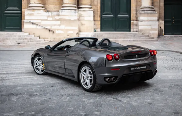 Download wallpaper F430, Ferrari, Ferrari F430 Spider, rear view ...