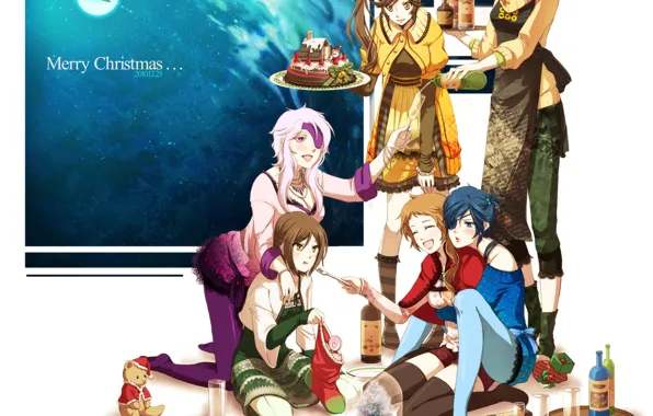 Girls, art, Sengoku Basara, The Era Of Unrest