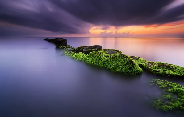 Picture landscape, seascape, indonesia, bali