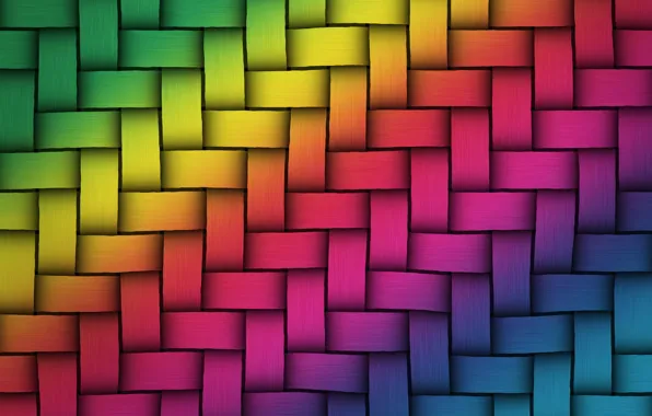 Picture rainbow, colors, colorful, rainbow, network, texture, background, weave