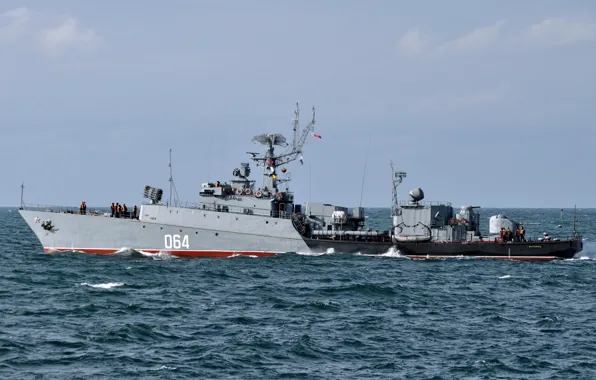 Ship, Navy, anti-submarine, small, Muromets