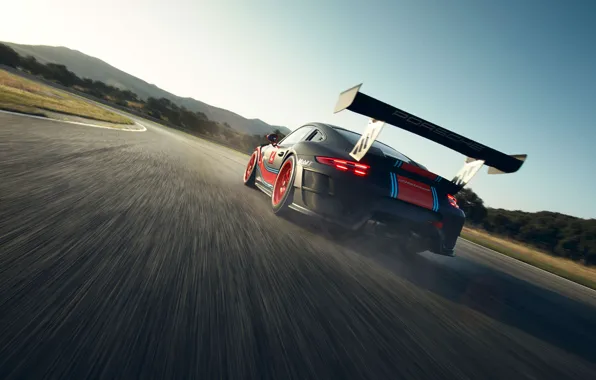 911, Porsche, rear view, 2018, GT2 RS, Clubsport