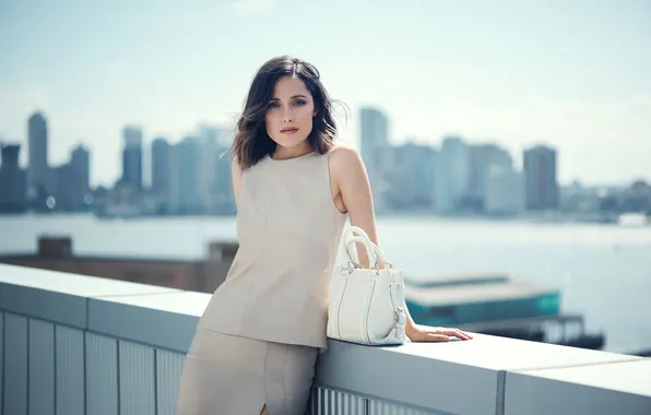 Advertising, actress, brunette, photographer, handbag, photoshoot, brand, Rose Byrne