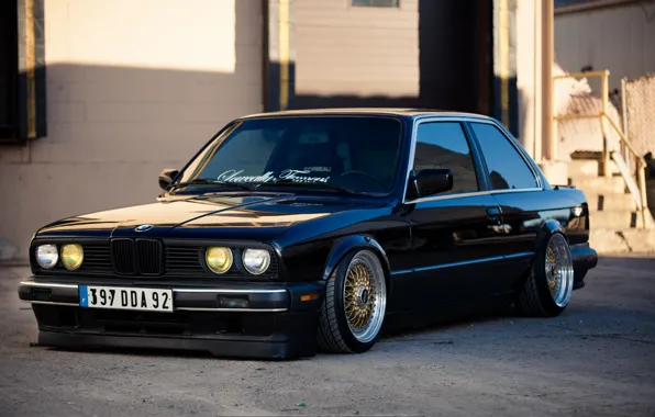 Picture black, BMW, BMW, black, e30, 325si