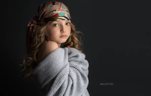 Look, portrait, girl