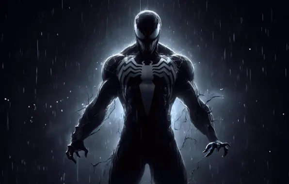 Picture Superheroes, Digital Art, Venom, Artwork, Artist