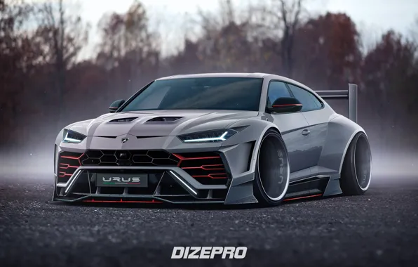 Auto, Lamborghini, Machine, Rendering, Urus, Lamborghini Urus, Dmitry Strukov, Dizepro