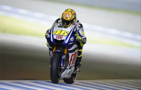 Picture Photo, Speed, Race, Motorcycle, Yamaha, MotoGP, Valentino Rossi, Bike