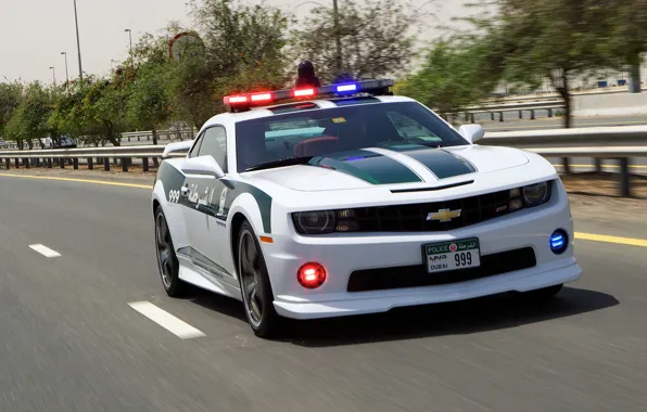 Road, Chevrolet, Camaro, Camaro SS, police, police car