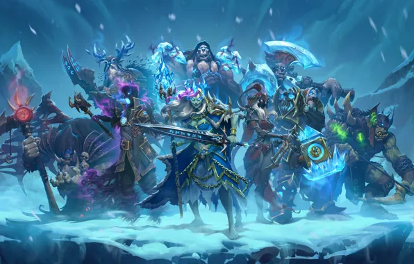 Picture axe, sword, ice, Warcraft, warhammer, armor, ken, blade