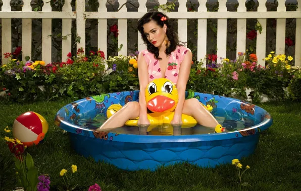 Toy, pool, Katy Perry
