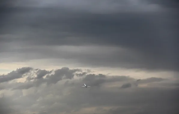 The sky, the plane, flight MH17