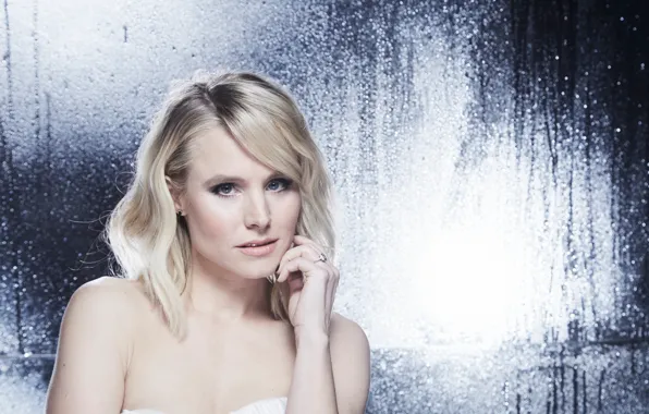 Photo, portrait, actress, blonde, Kristen Bell, Kristen Bell, 2017, People's Choice Awards