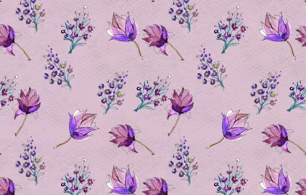 Flowers, pattern, pattern, seamless, Floral