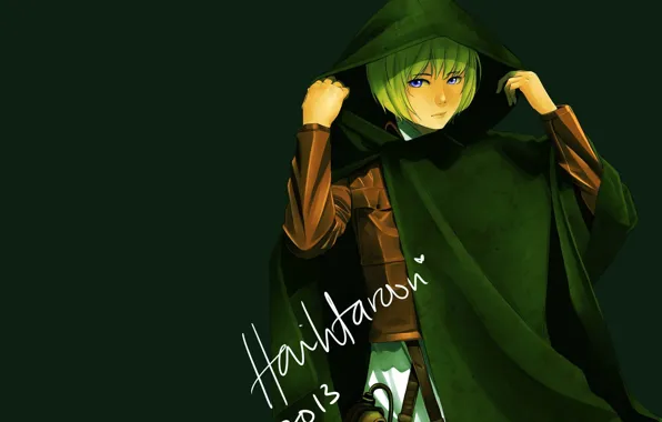 Background, anime, art, guy, Attack of the titans, The invasion of the giants, Armin Arlert, …
