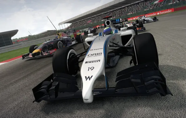 Race, formula 1, 2014