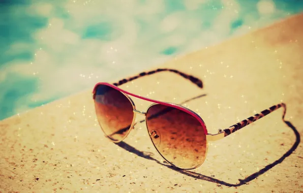 Picture summer, style, background, widescreen, Wallpaper, sequins, glasses, wallpaper
