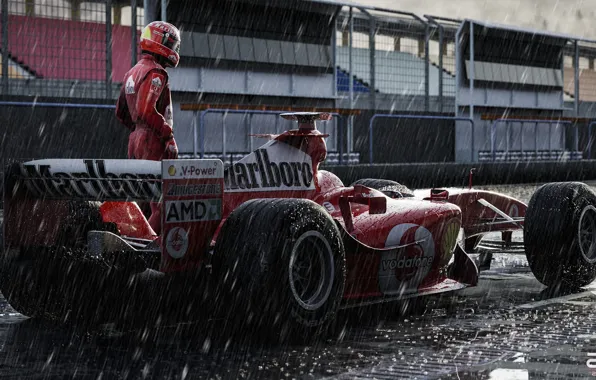 Sport, Machine, Formula 1, The car, Schumacher, Michael Schumacher, Michael Schumacher, Rendering