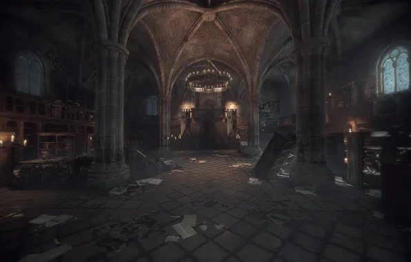Library, Interior, A Plague Tale: Innocence