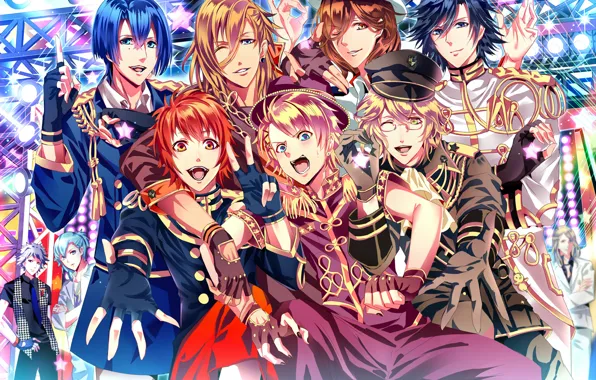 Smile, Uta No prince-sama, guys. spotlights