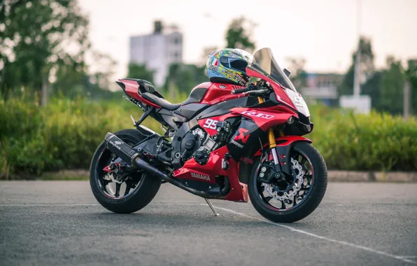 Picture Red, Yamaha, Black, 99, YZF-R1M