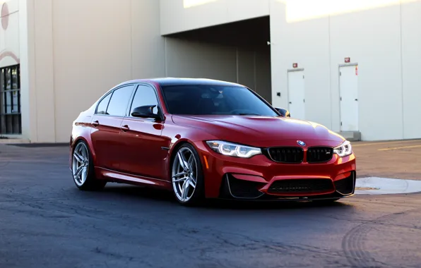 Picture BMW, RED, F80, Sight