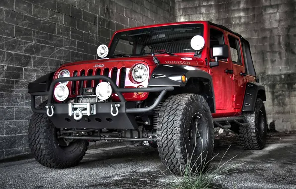 Wallpaper hangar, jeep, SUV, the front, Rubicon, Jeep Wrangler images ...