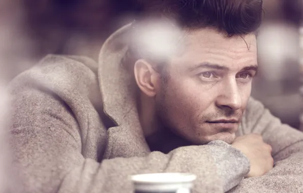 Picture photoshoot, Orlando Bloom, InStyle