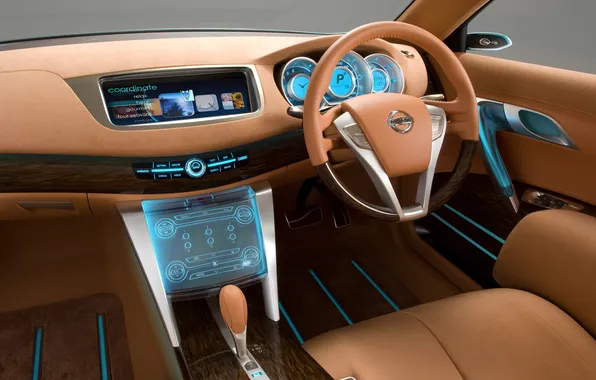 Concept, Nissan, Nissan, the concept car, sedan, 2007, Nissan Intima