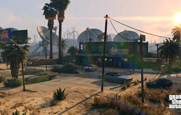 The village, fall, gta5, 2014, grand theft auto 5, town car